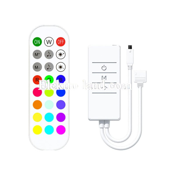 LED Контроллер RGB WIFI IR Tuya 6А DC5-24V - 24 кнопки+3 кнопки